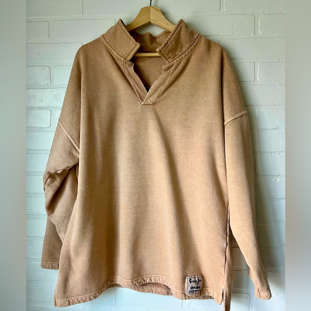 Sloppy Joe Collar 02, Size 1, Tan